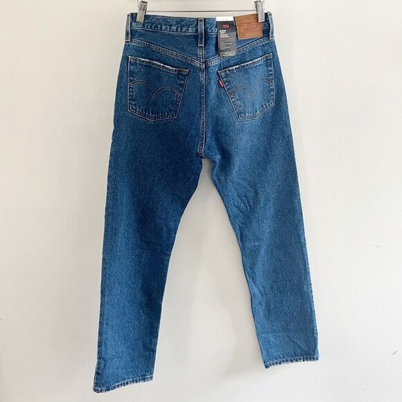 NWT LEVI'S 501 Straight in Athens Dark - Picture 5 of 7